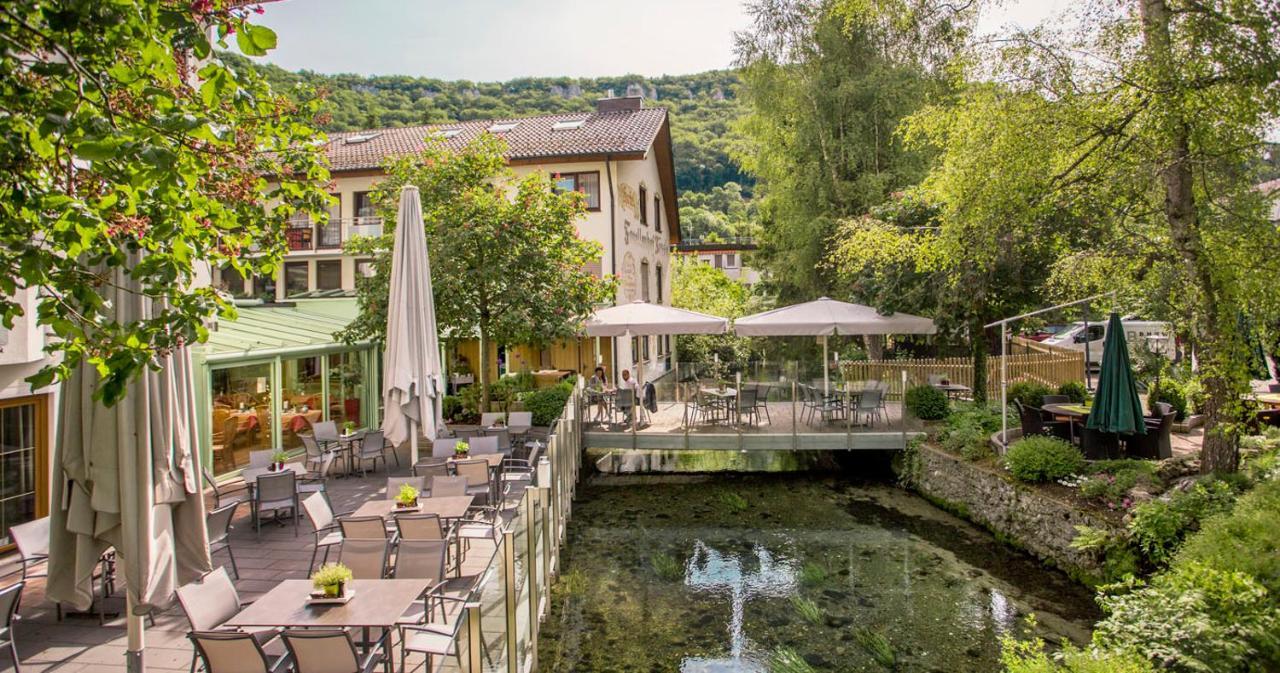 Forellenhof Roessle Hotel & Restaurant Lichtenstein  エクステリア 写真