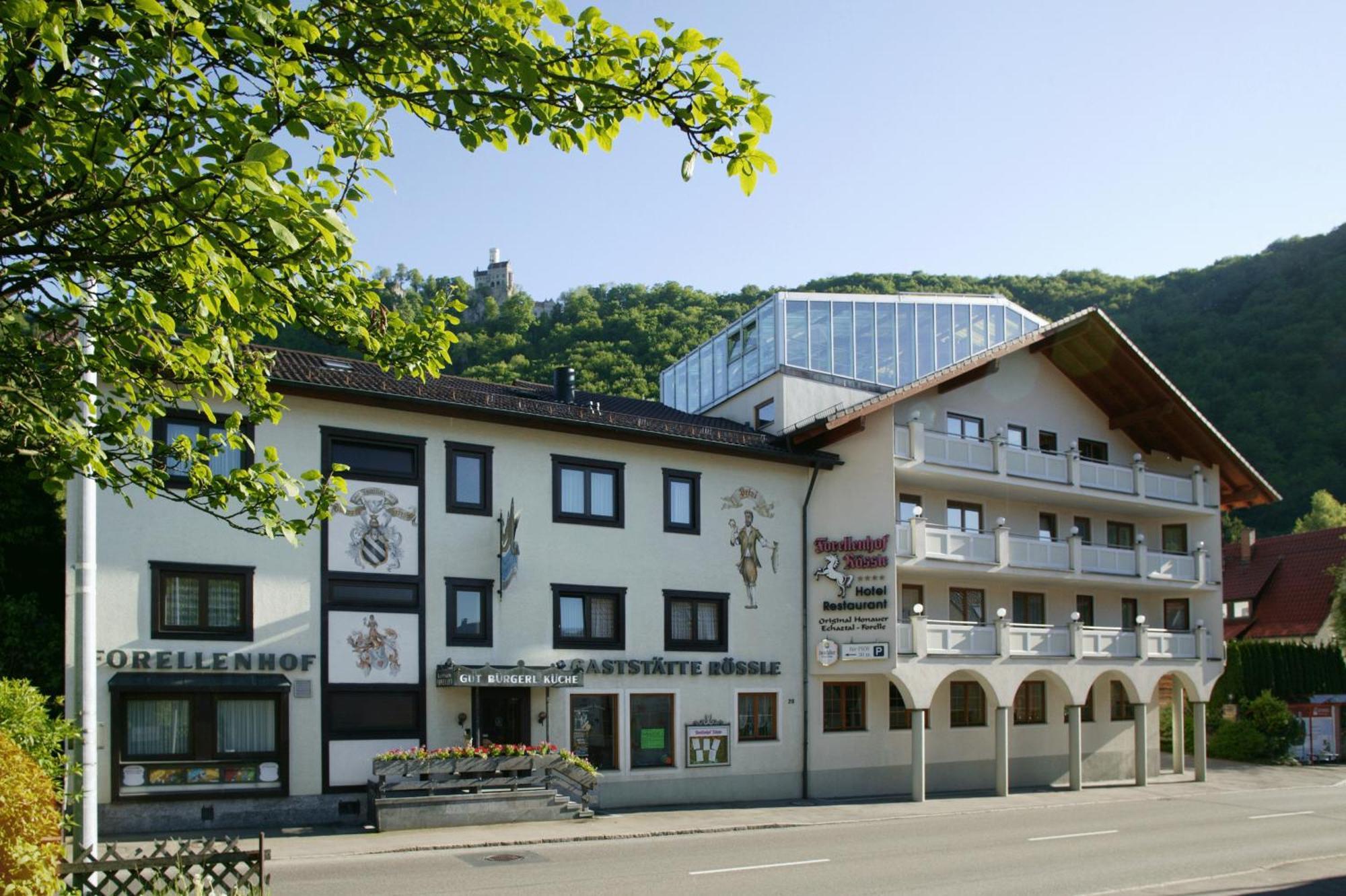 Forellenhof Roessle Hotel & Restaurant Lichtenstein  エクステリア 写真